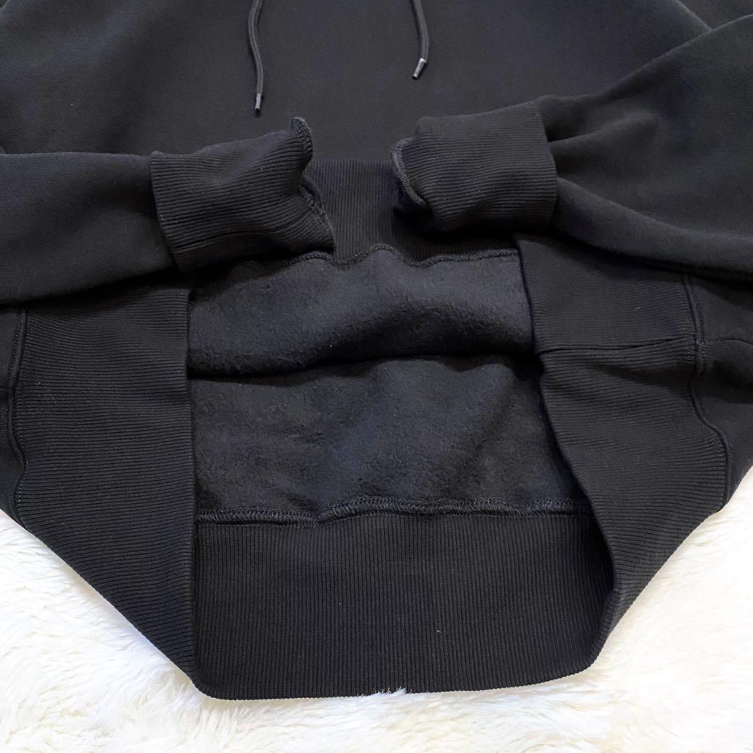 【新品・タグ付】LIBERTY WALK ビッグロゴ 刺繍 パーカー ブラック