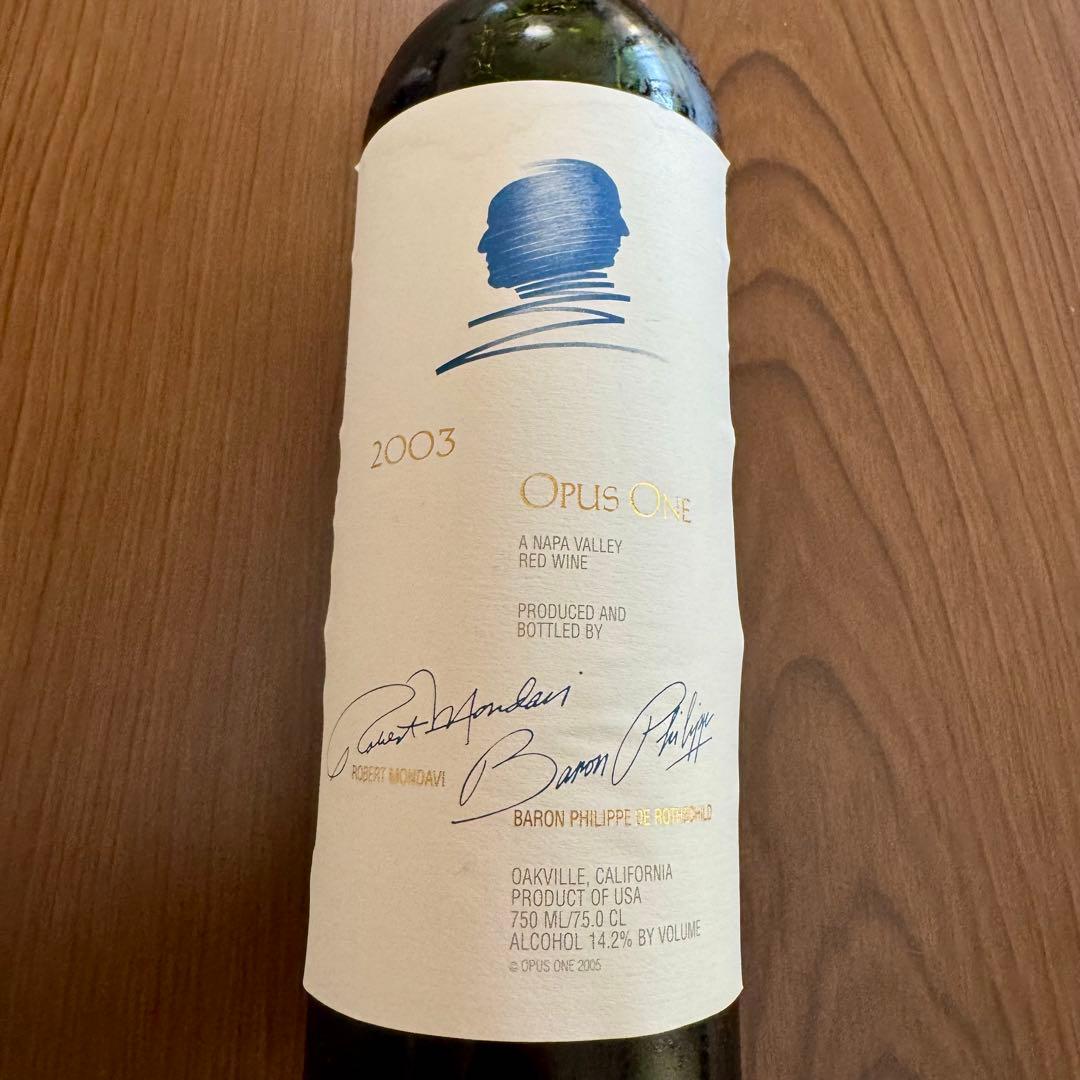 Opus One 2003 赤ワイン 750ml Opus One 2003 赤ワイン 750ml 2003