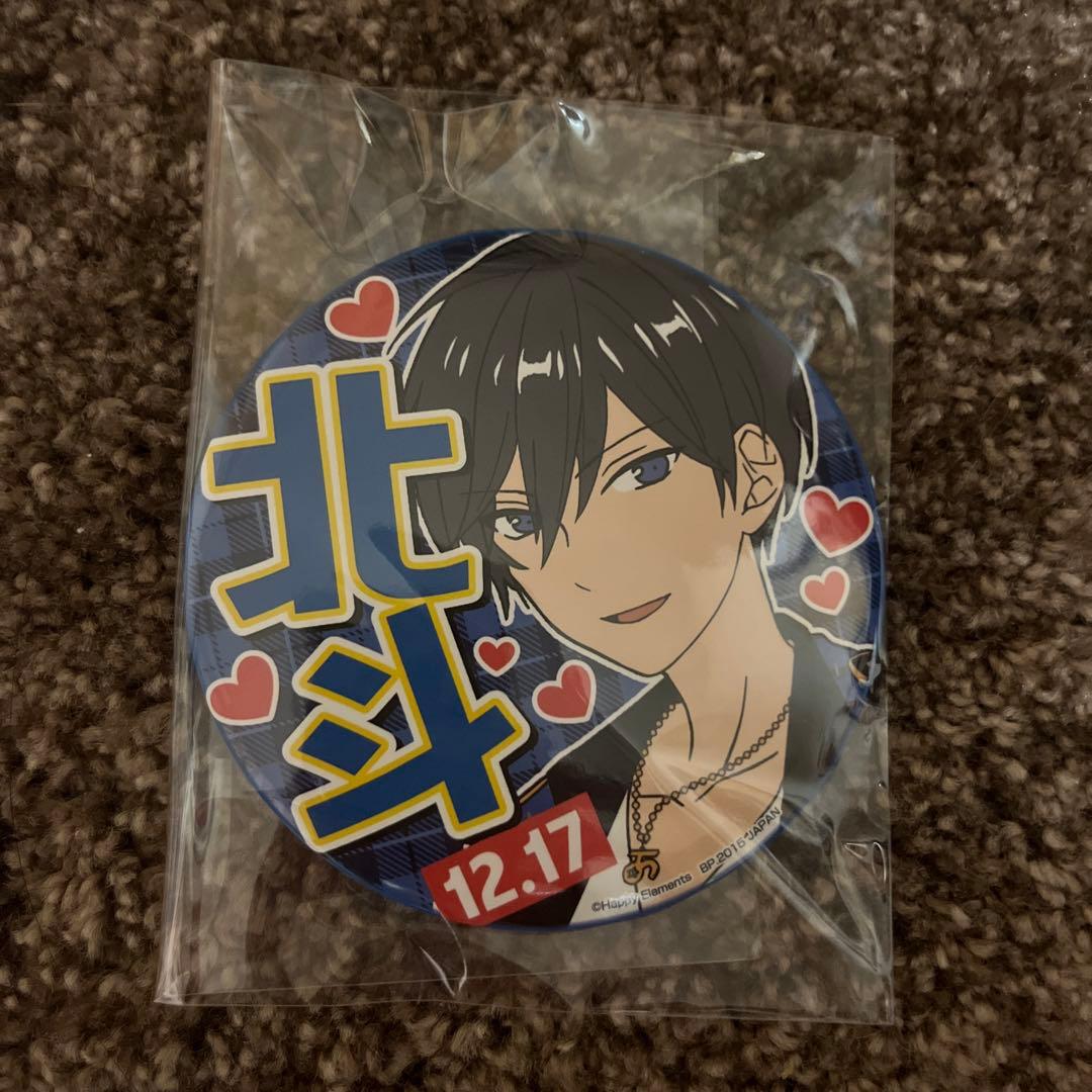 あんさんぶるスターズ！！ 氷鷹北斗 5周年缶バッジ キャラクターグッズ
