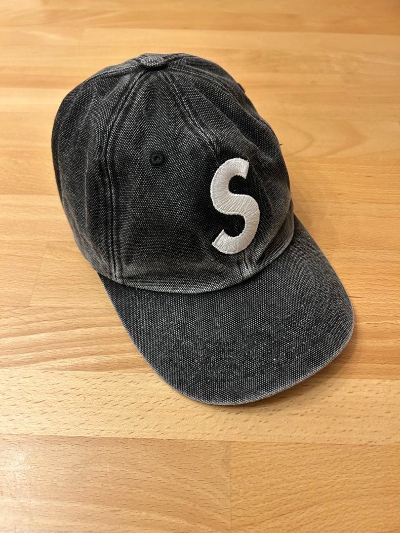 Supreme ブラック ベースボールキャップ