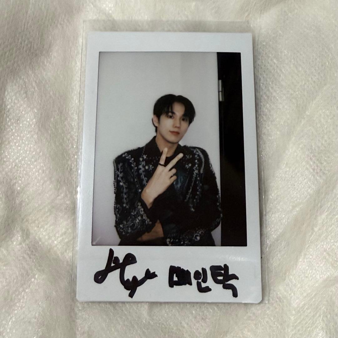 P1harmony ジョンソプ 直筆サイン入りポラロイド