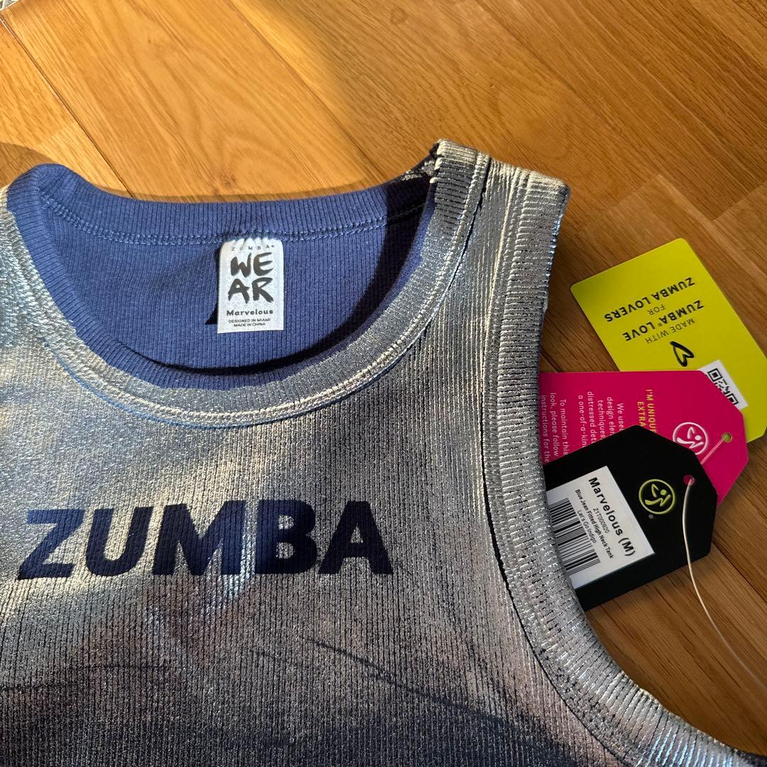 ZUMBA タンクトップ M グラデーション