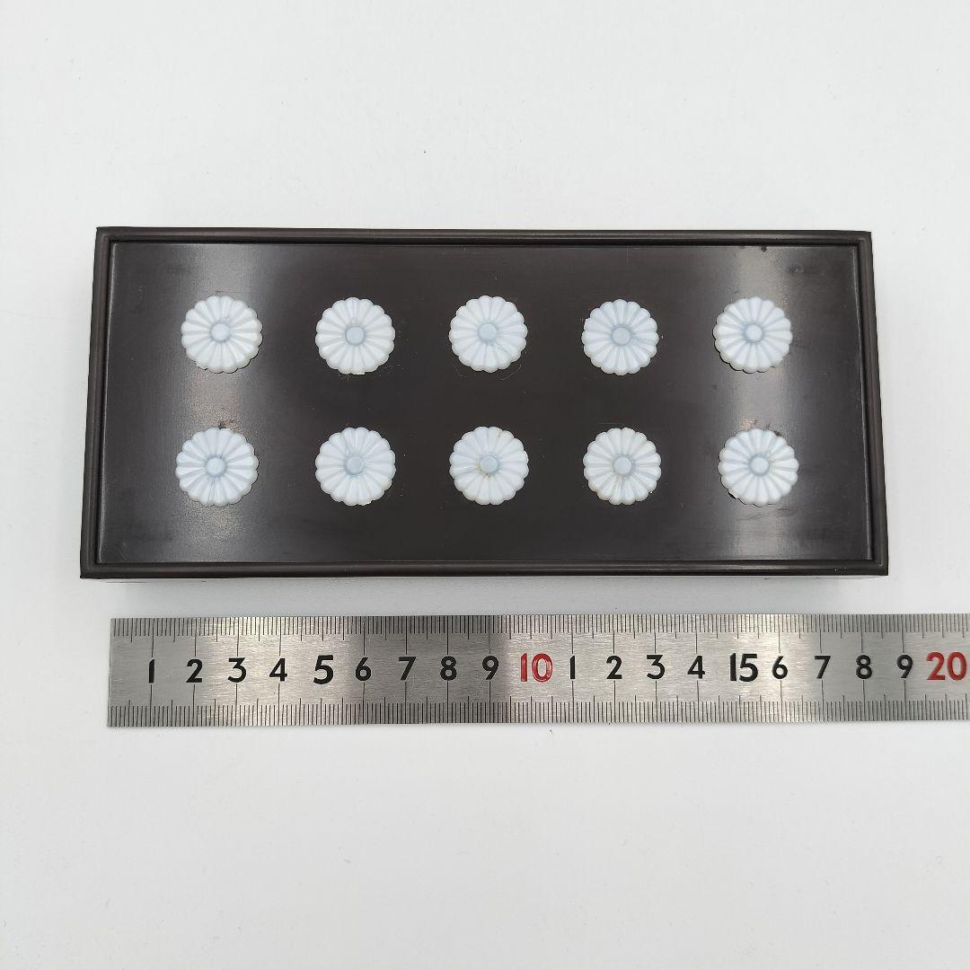 a180 十種香札 プラスチック 黒 茶道具 茶道 古物 古美術