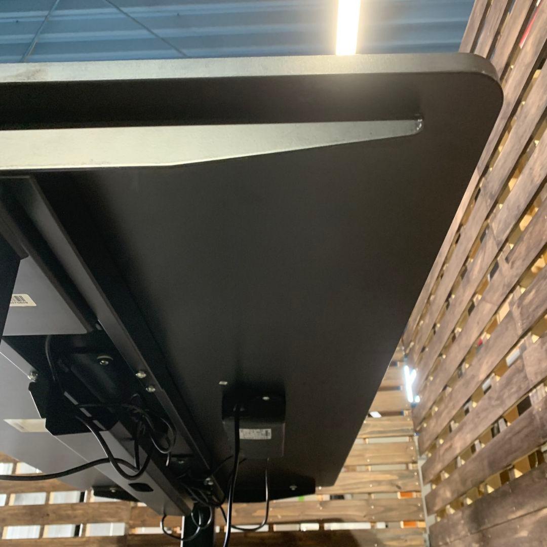 H762 山善 昇降デスク 電動 昇降式 スタンディングデスク ELD-1470