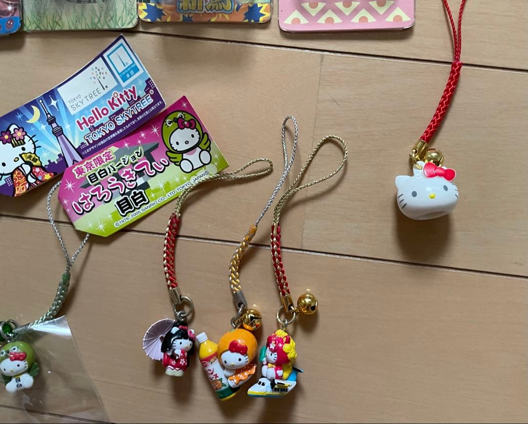 【キティ】 終売品 ご当地 ストラップ まとめ売り セット 13個