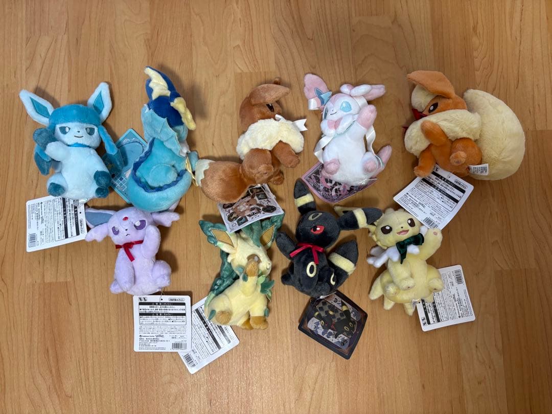ぬいぐるみ Eevee Collection 9種 - メルカリ
