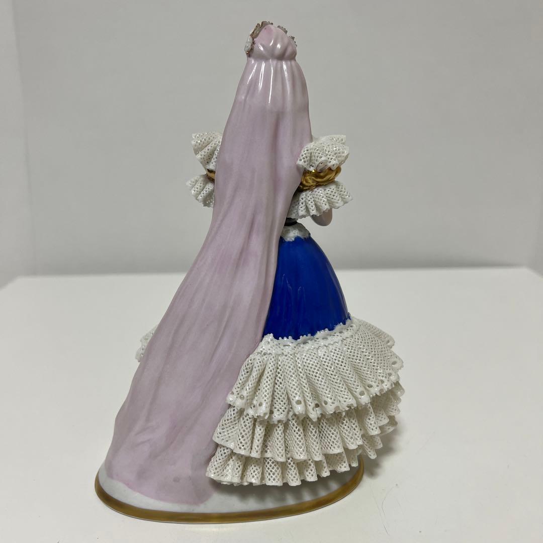 Sitzendorfer レースドール 初めての舞踏会を前にした娘 限定品 中古