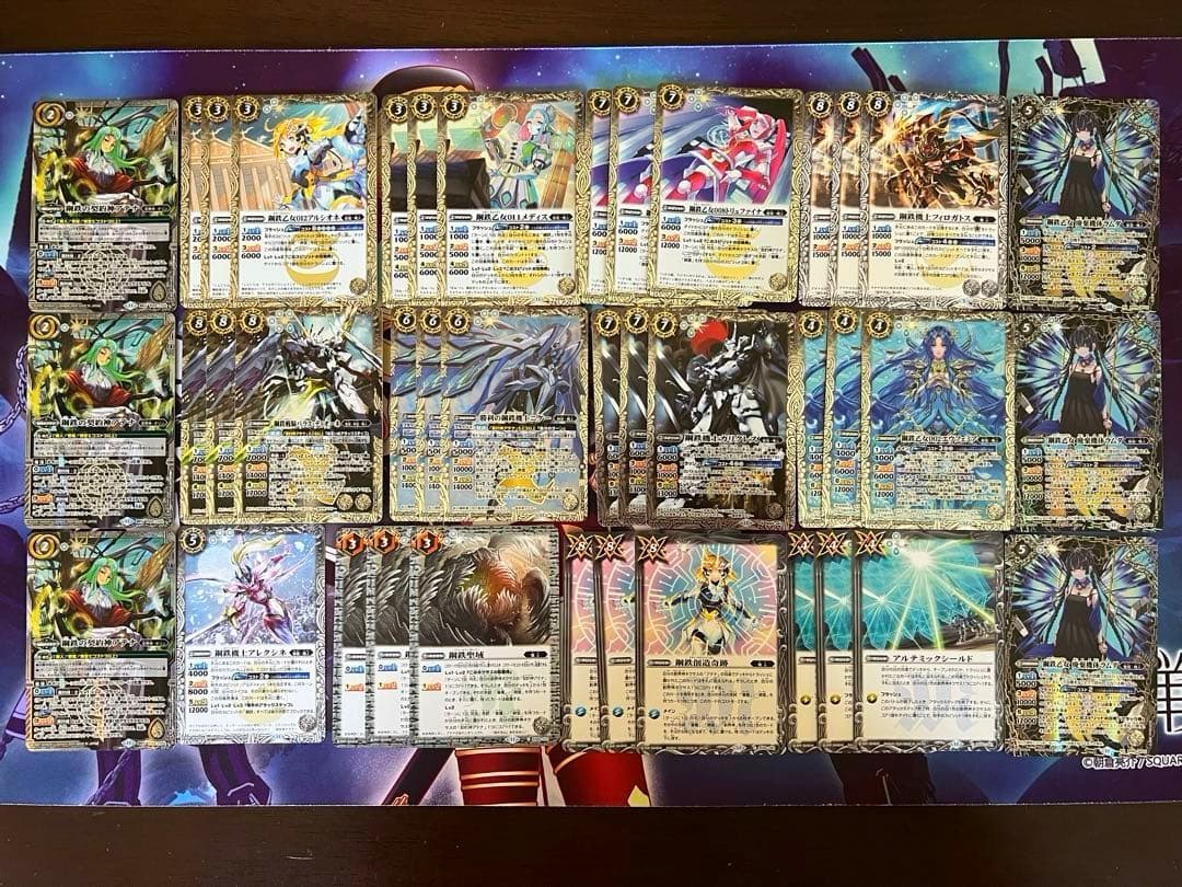 バトスピ アテナデッキ パーツ 最新デッキ開発「契約神アテナデッキ