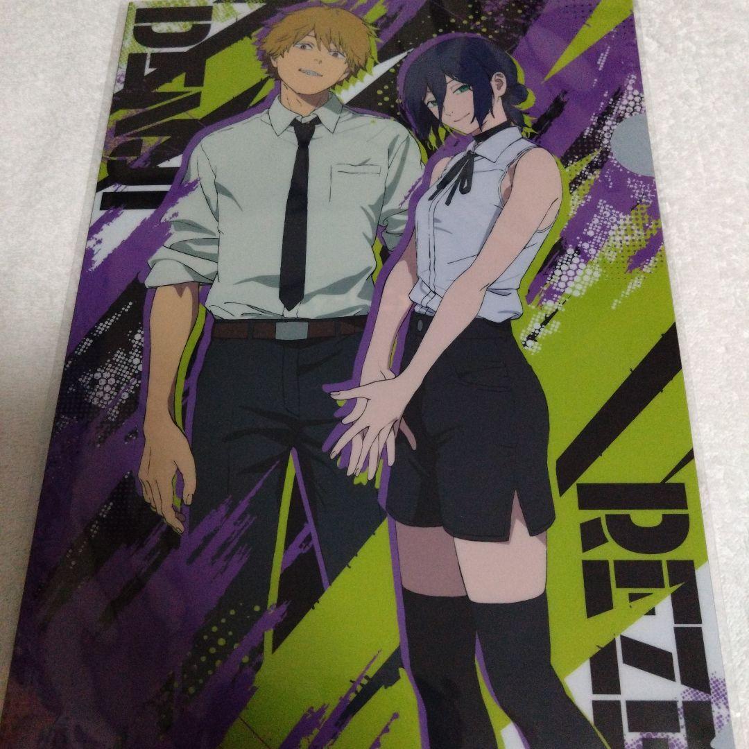 チェンソーマン 劇場版 クリアファイル レゼ デンジ 缶バッジ 限定品