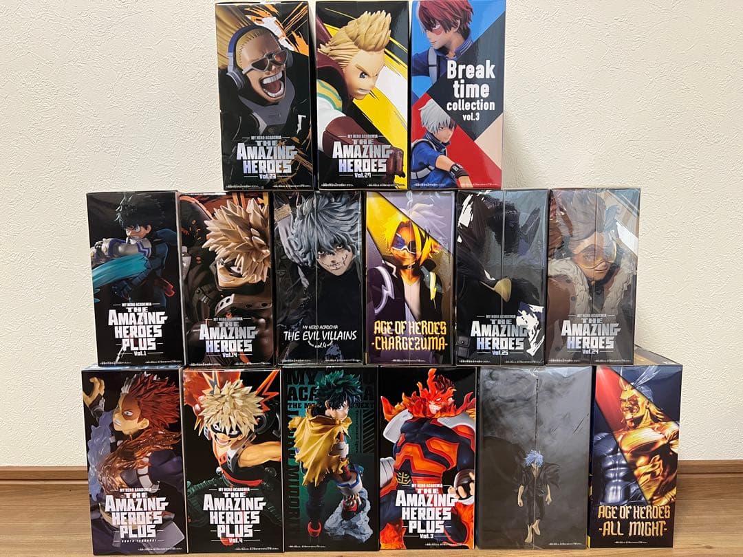 僕のヒーローアカデミア フィギュア15点まとめ売り