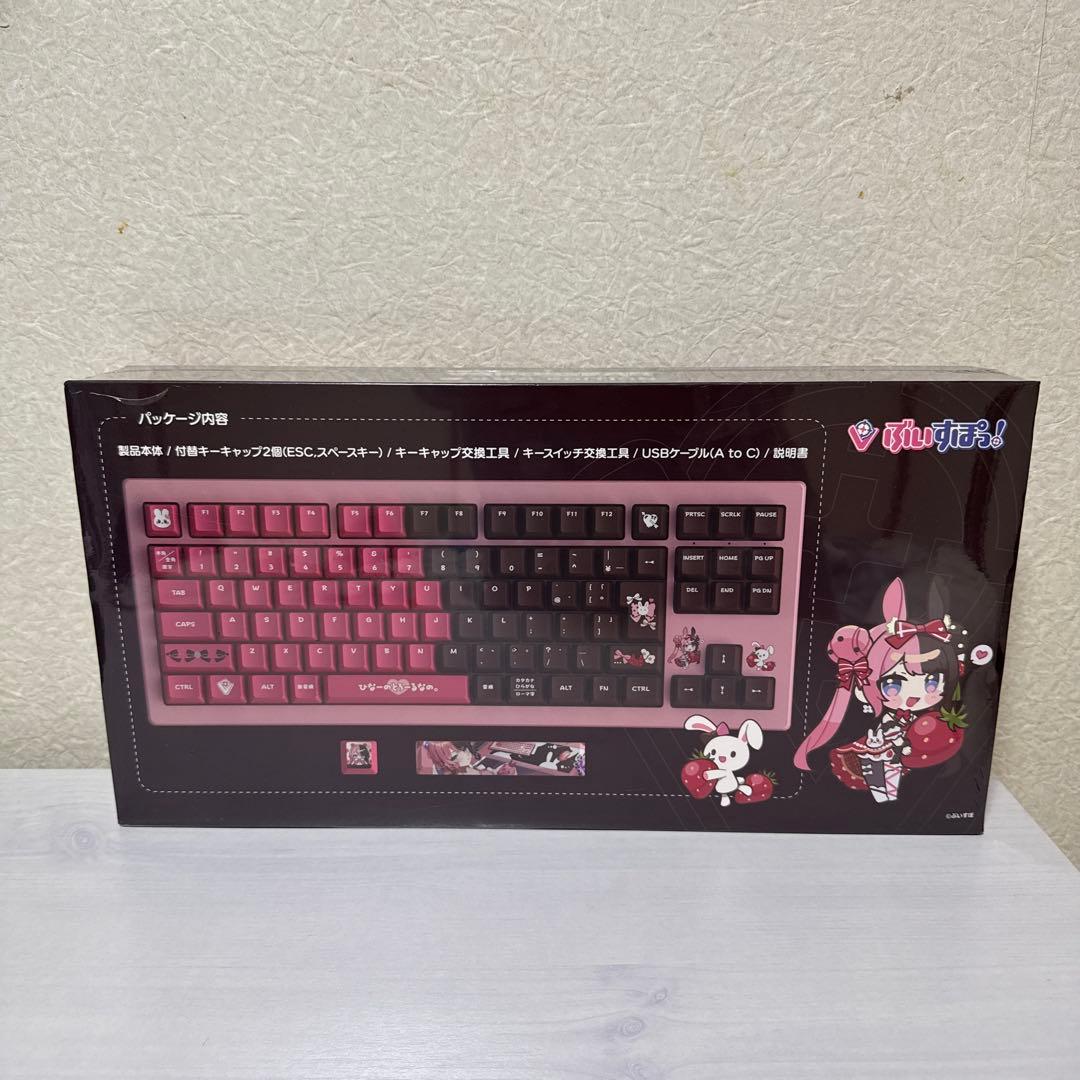 ぶいすぽ GEARゲーミングキーボード 橘ひなの VSPO! GEAR L*9様 【新品