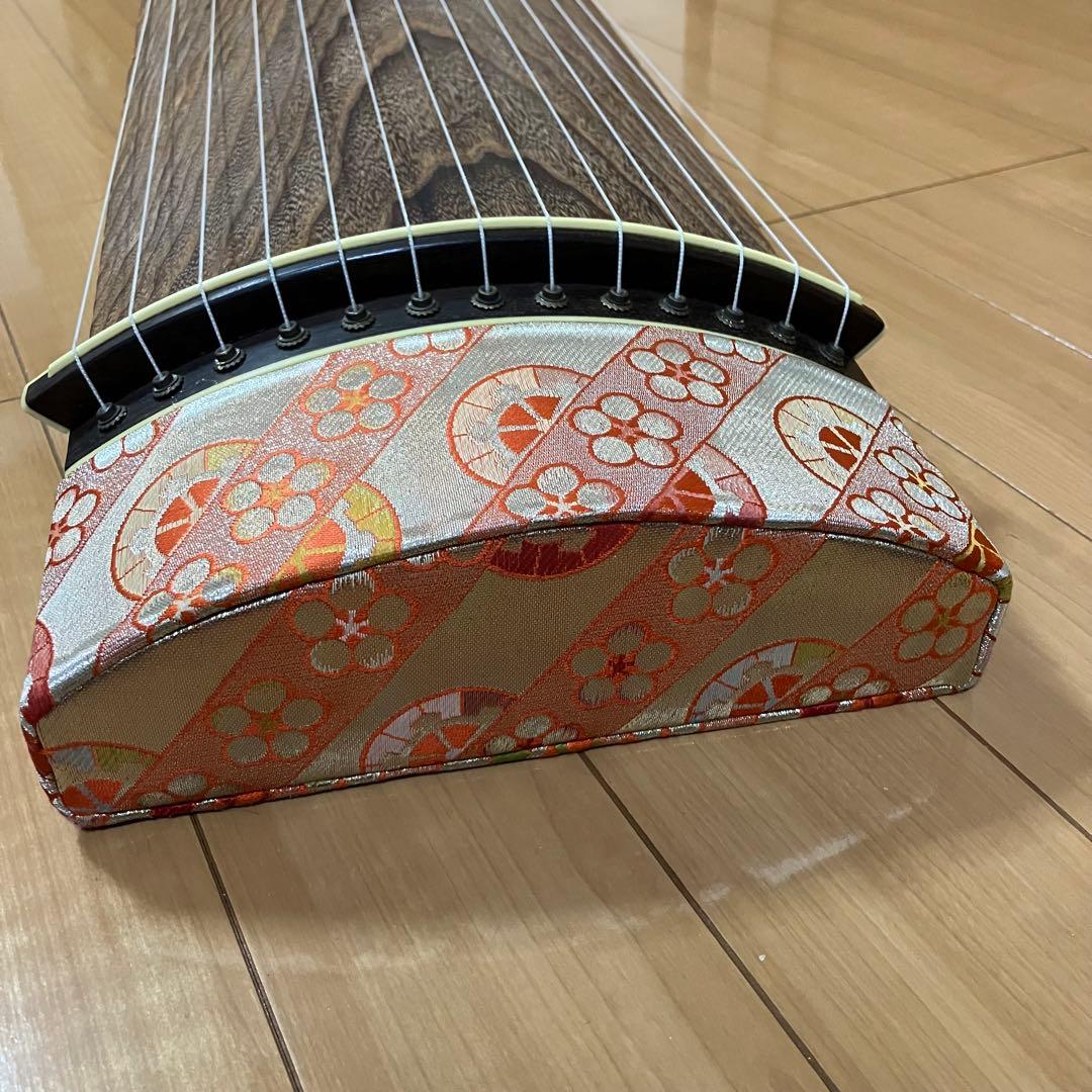 13弦 筝 琴 詩絵あり すだれ彫り