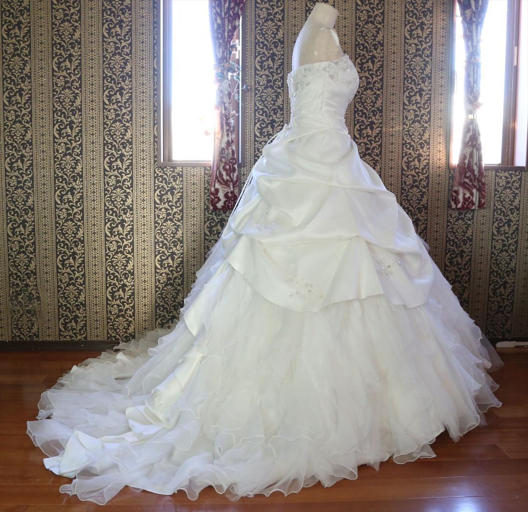 574LibraLibera高級ウエディングドレス9号11号13号MATSUO