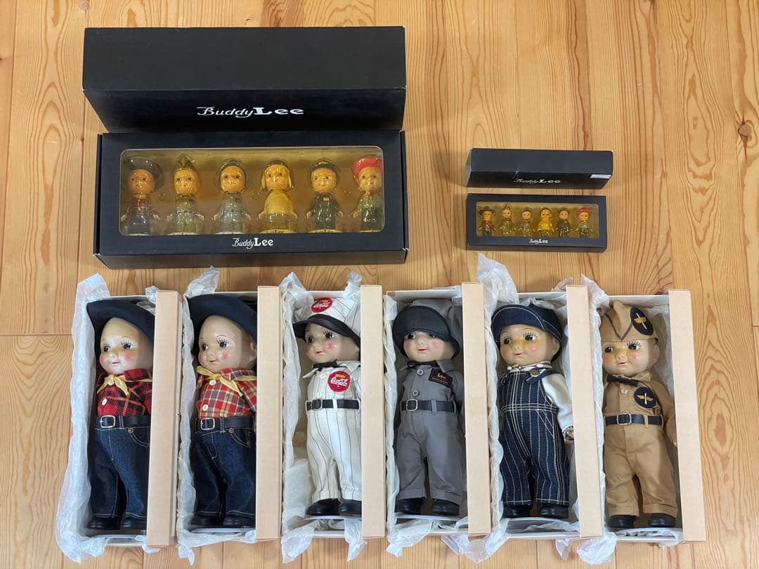 希少 超レア Buddy Lee バディーリー 人形 復刻 第2弾 フルセット