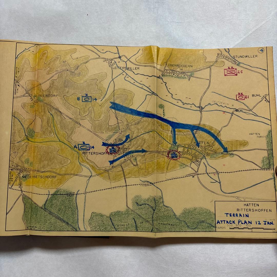 【洋書•戦争】ハッテン=リッターショッフェンの戦いにおける第14装甲師団 米国製