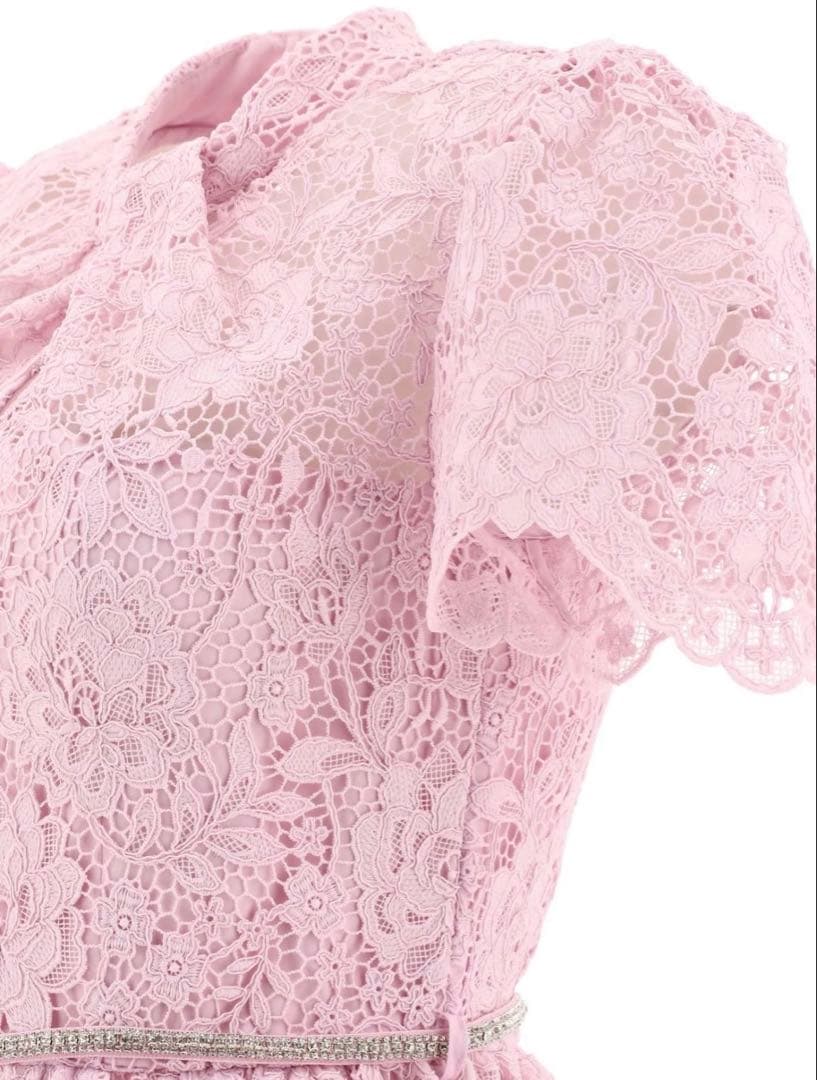 E*様 Self Portrait Cord Lace Tiered Dress