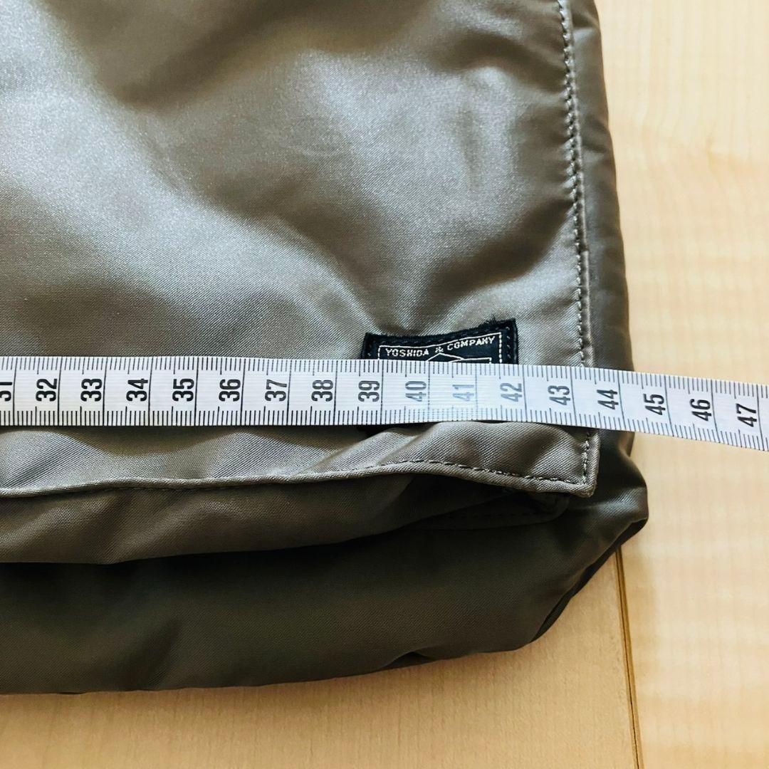 J*3様 美品【ポーター】タンカー★ブリーフケース☆シルバー グレー ナイロンバ