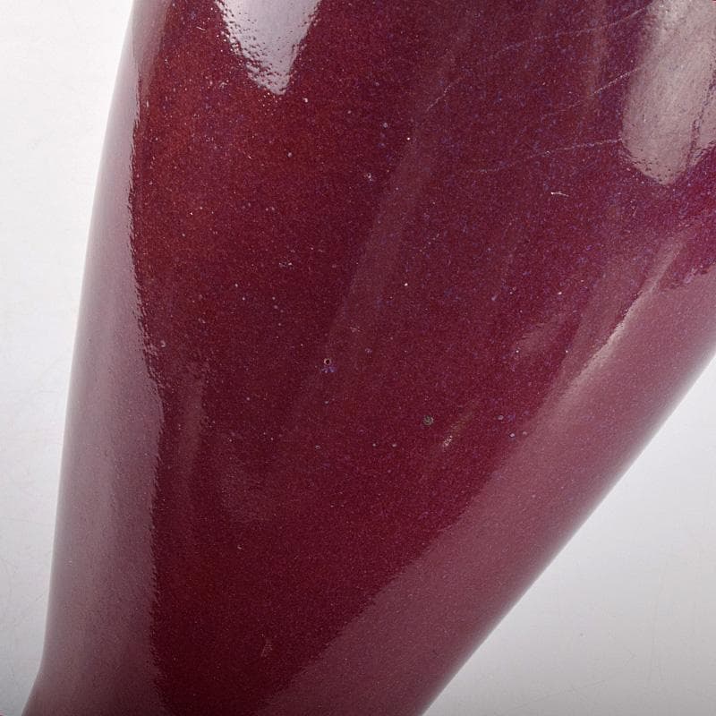 中国 辰砂紅釉 珊瑚釉梅瓶 M R4734B