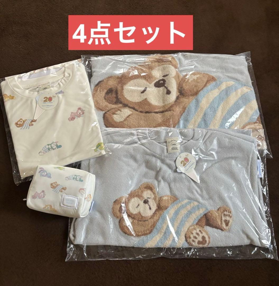 ジェラートピケ ダッフィー コラボ 4点セット