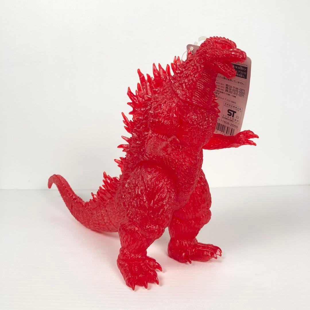 ゴジラ2003(クリアレッド) イトーヨーカドー限定 ムービーモンスター ソフビ
