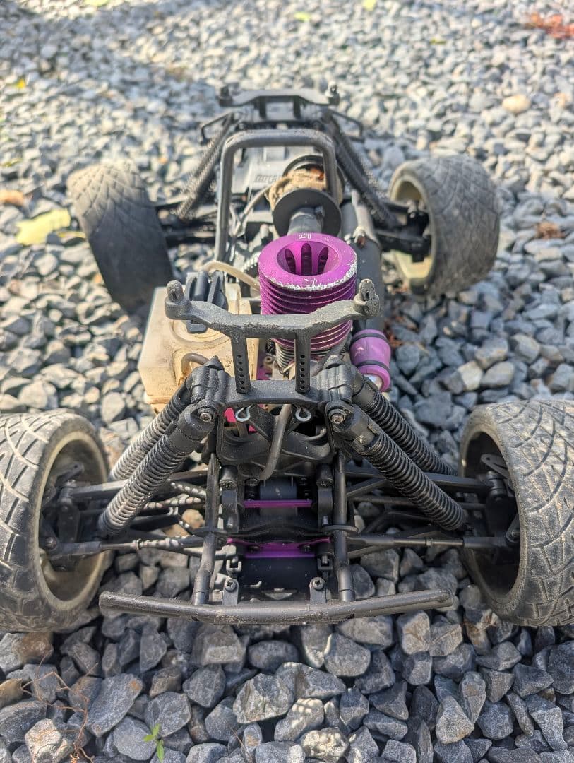 【ジャンク、現状渡し】Savage X ガソリンエンジンRCカー