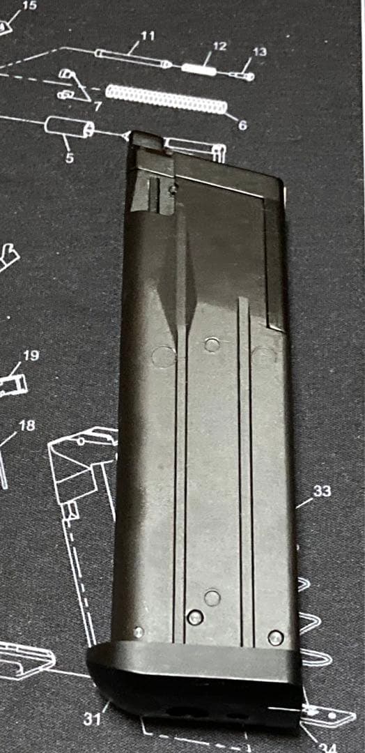 新品同様 KSC ガスブローバック STI ファルコン FALCON 3.9