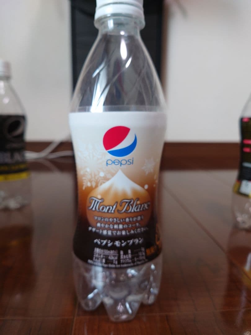 絶版】ペプシコーララベル付きボトル（期間限定フレーバー）洗浄済み