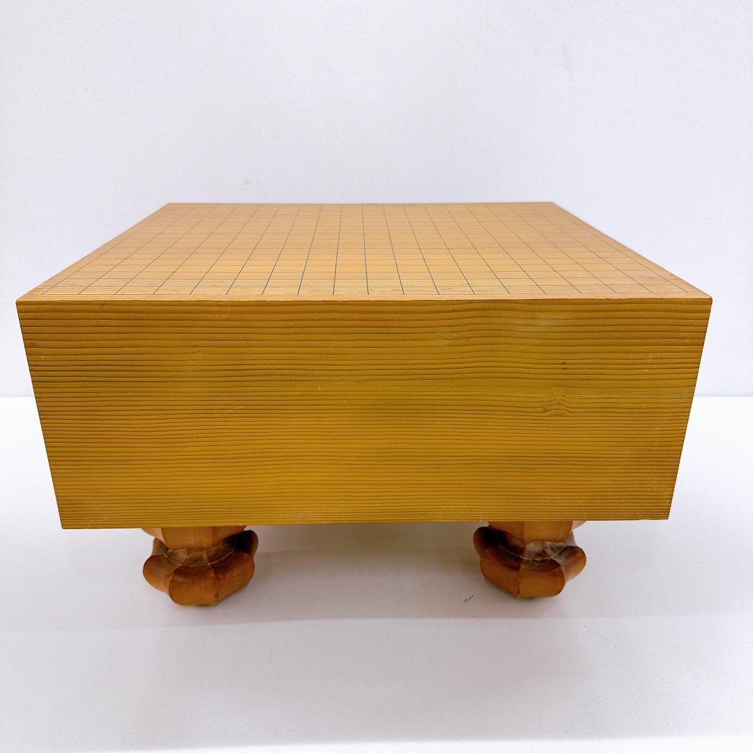 【美品】本榧 囲碁盤　脚付き　青山碁盤店　布付き　囲碁 送料込み
