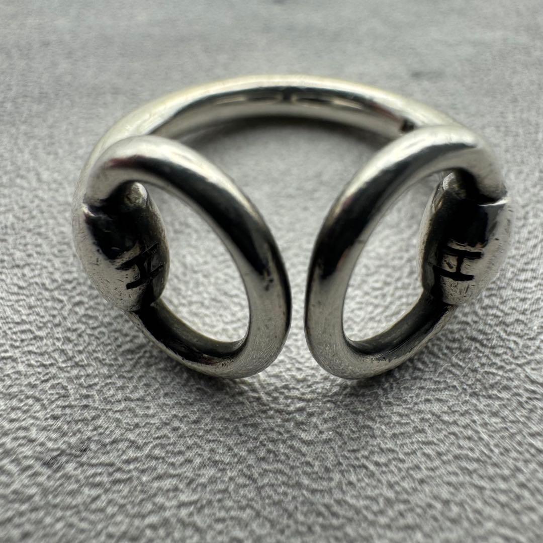 HERMES エルメス ナウシカリング シルバー925 ヴィンテージ 11号