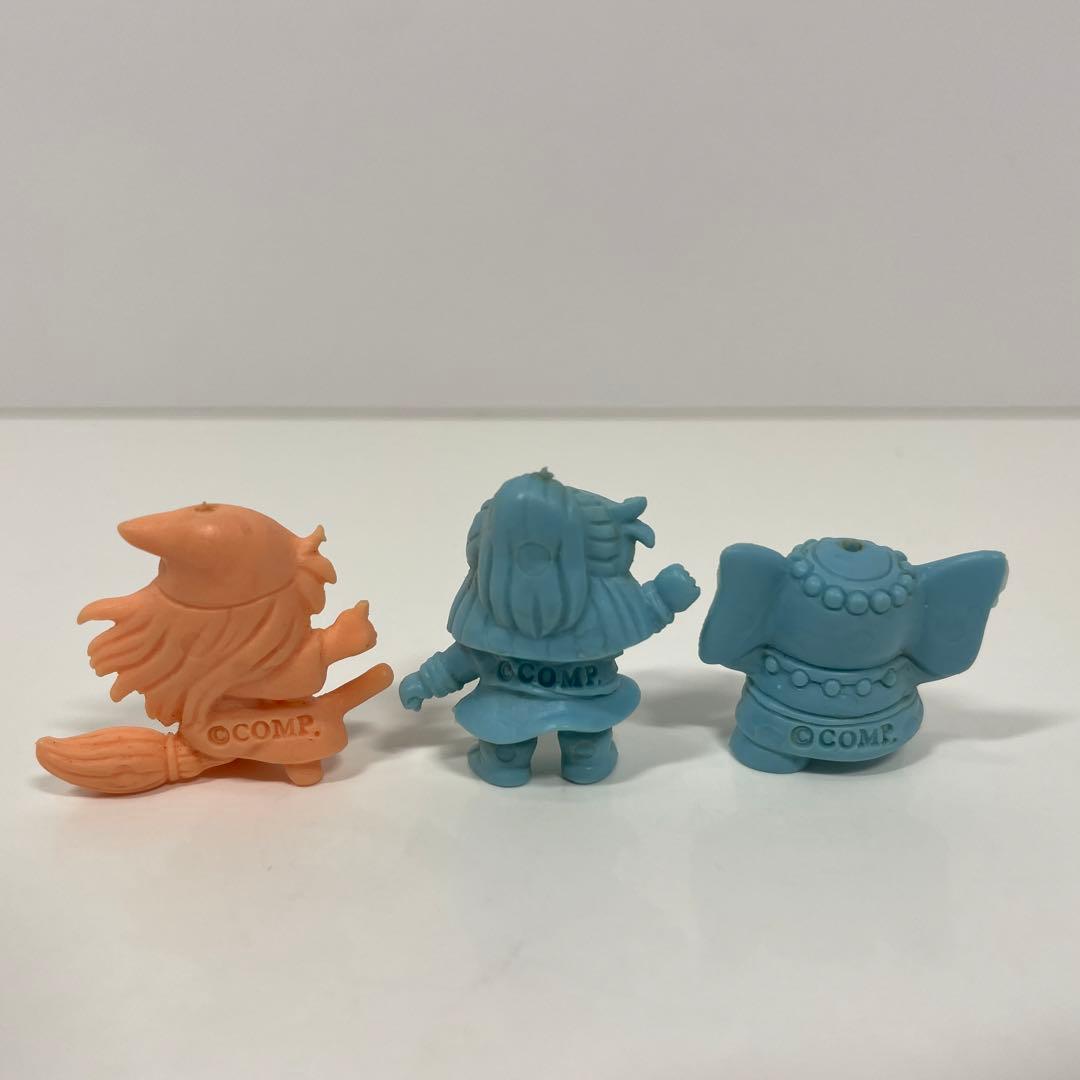 カバヤ ぷよぷよラムネ 消しゴム 3種まとめ売り フィギュア 当時物