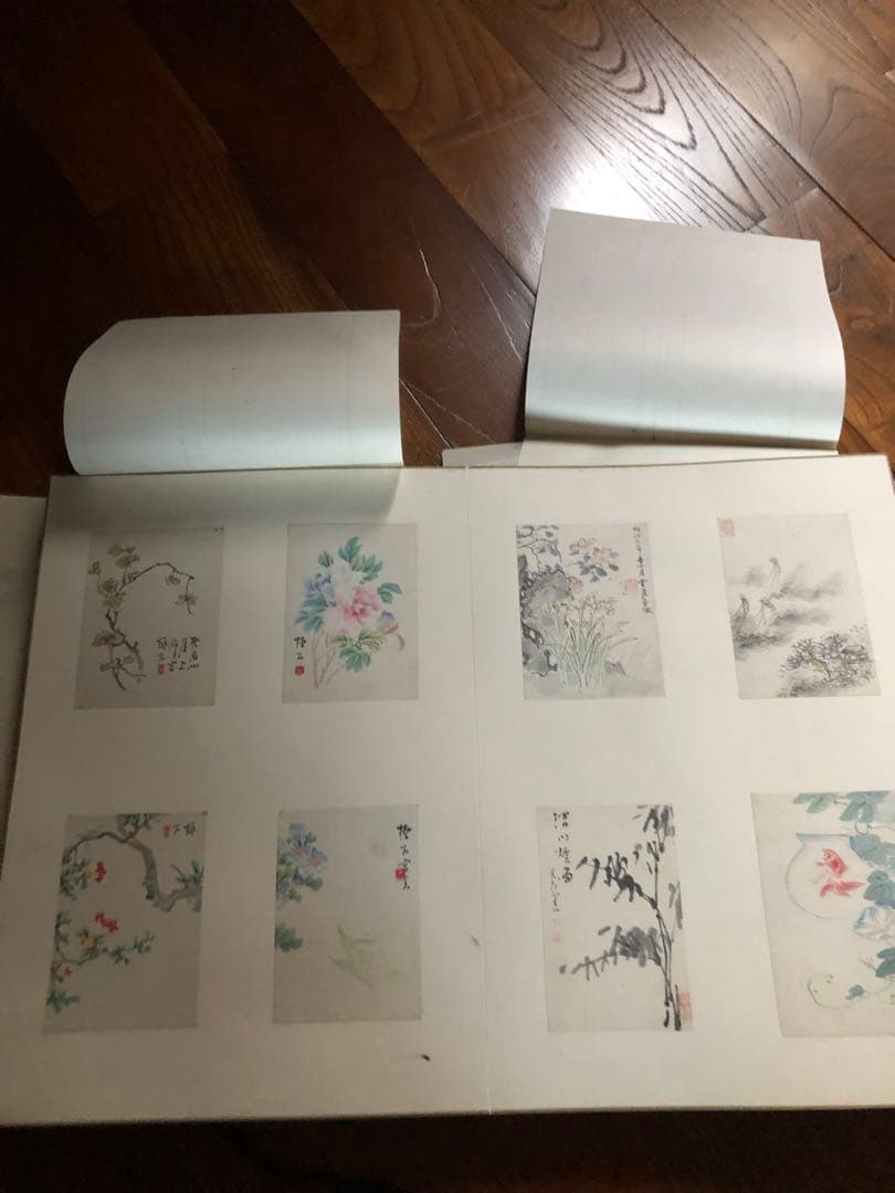 昭和初期 新潟画家 水墨画 江戸から昭和頃 画集 合計82枚 作者名2