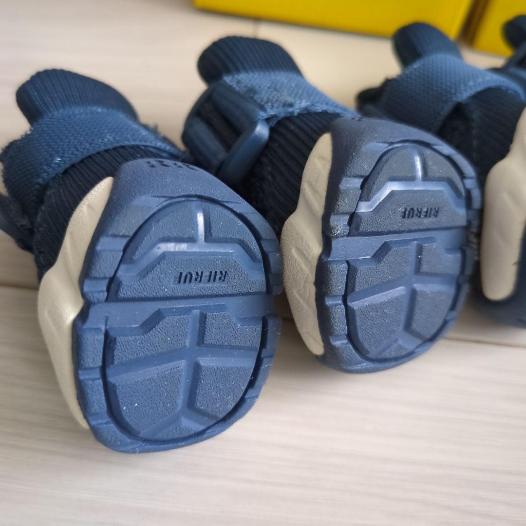 RIFRUF ネイビー ドッグシューズ