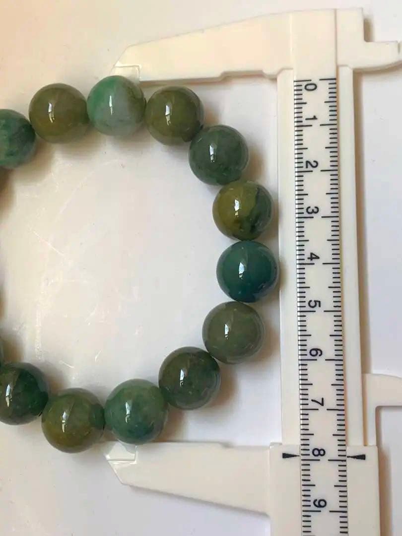 宝石質糸魚川本翡翠ブレスレット上質ひすいヒスイ翡翠ヒーリングコン沢