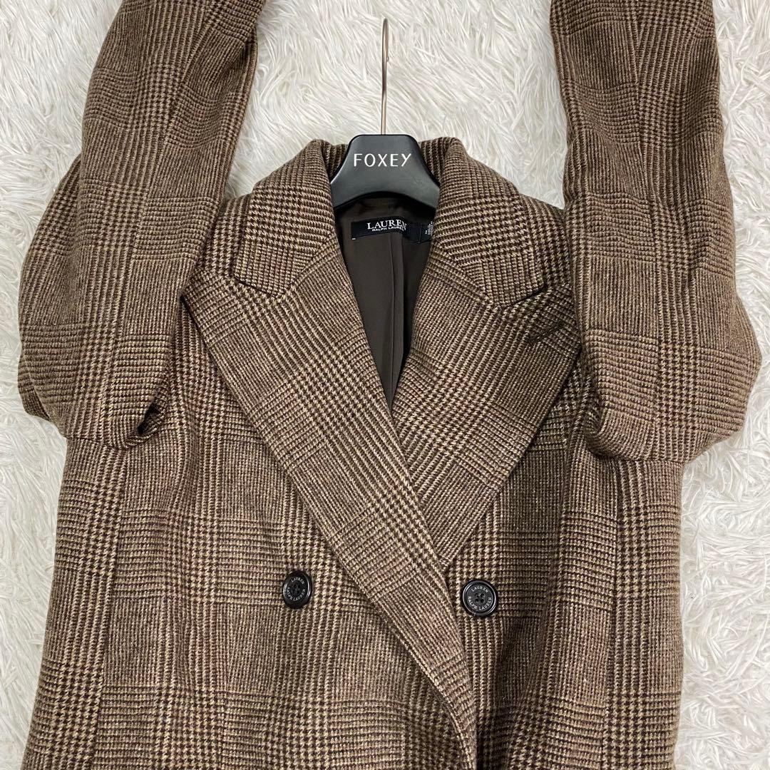 美品✨ローレンラルフローレン ロングチェスターコート ダブル グレン