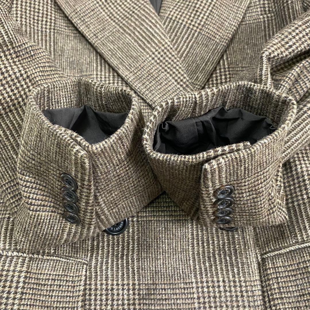 美品✨ローレンラルフローレン ロングチェスターコート ダブル グレン