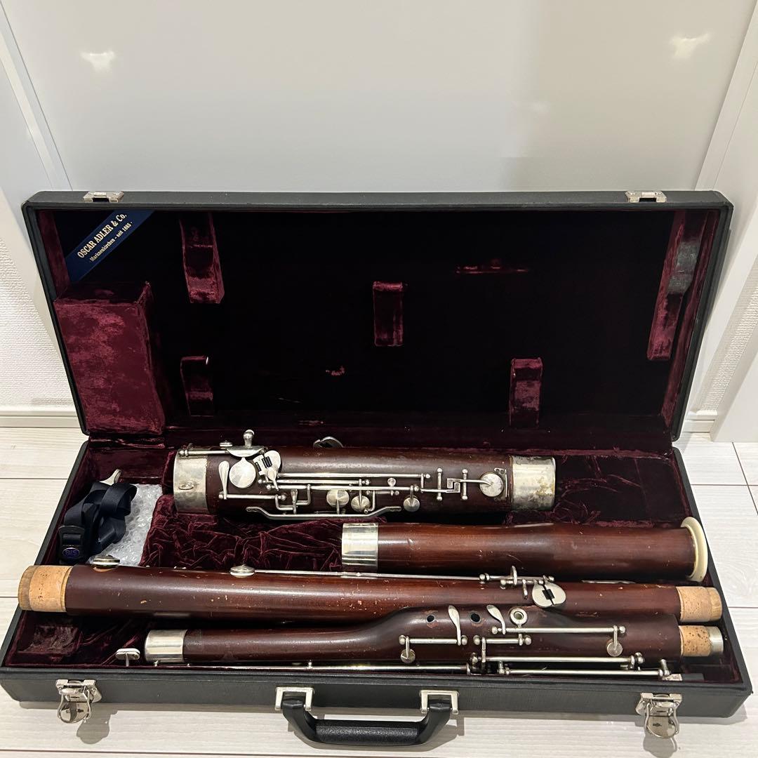 【全タンポ交換】ADLER 1358 ファゴット バスーン Sonora バソン