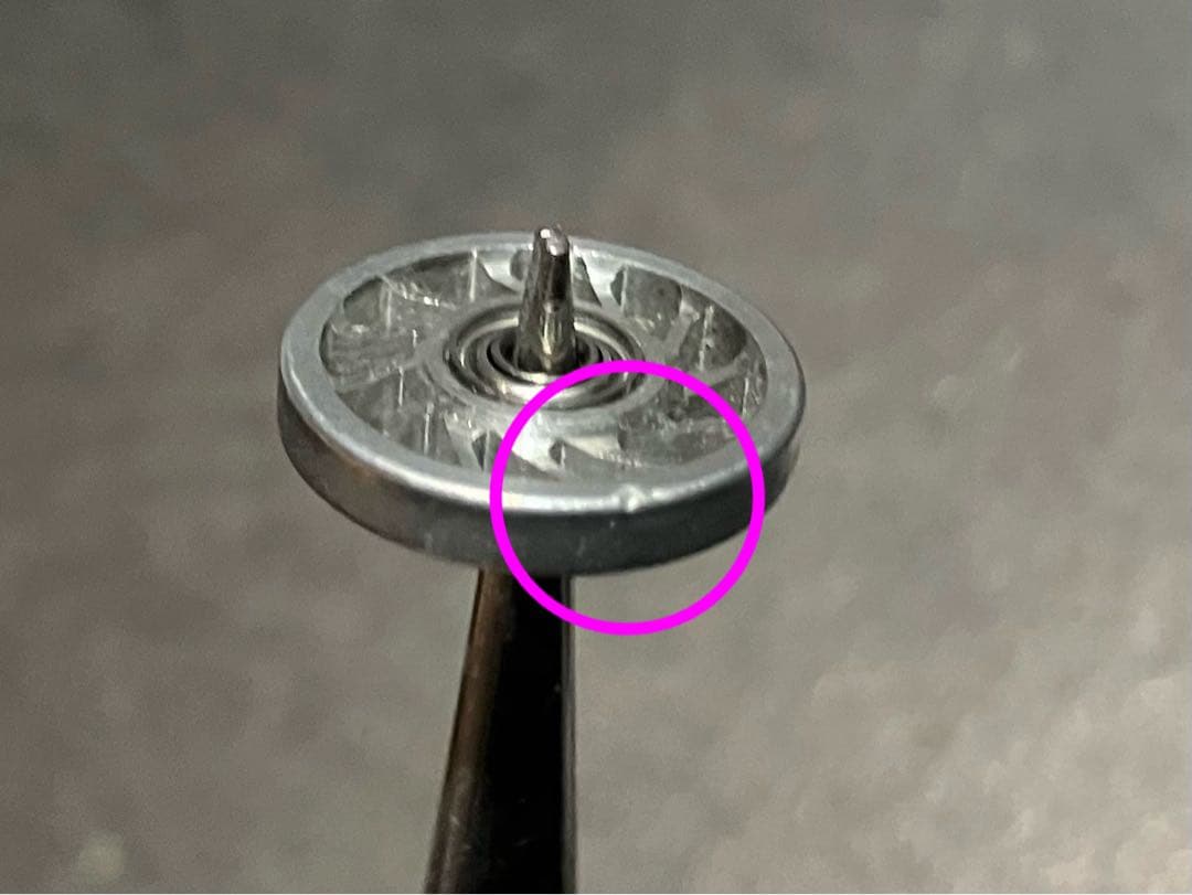 《中古品》ミニ四駆 CNC加工 リヤアンカー