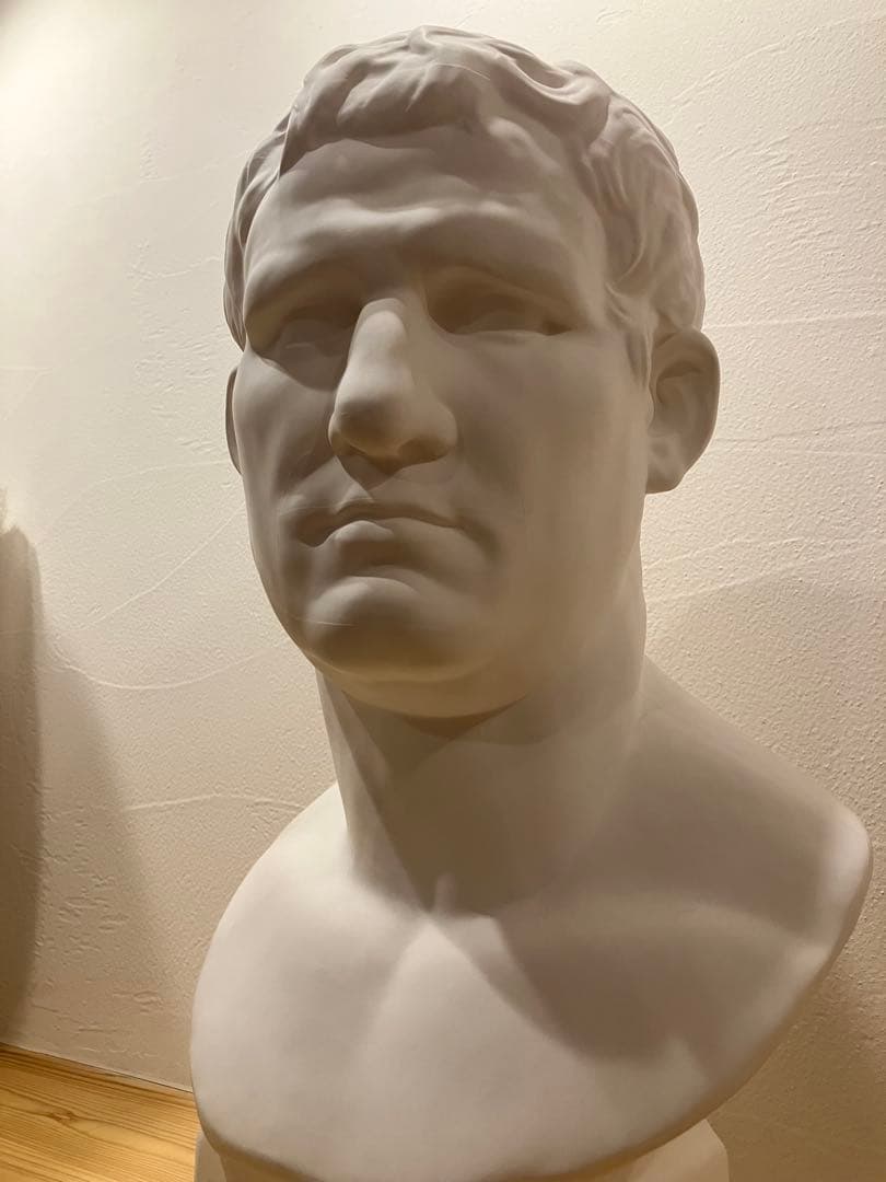 石膏像 アグリッパ デッサン用 石膏像・アグリッパ胸像・高さ約58cm