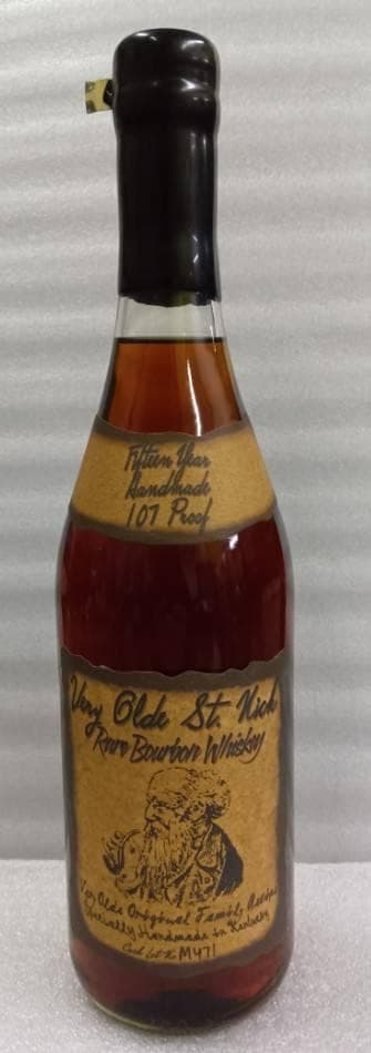 Very Old St.Nickレアバーボンウイスキー 107プルーフ 15年 - メルカリ