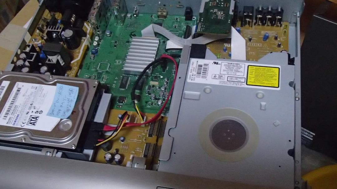 シャープⅮⅤ‐AC82、HDD、DVDレコーダー 、動作保証品、HDD使用２時間