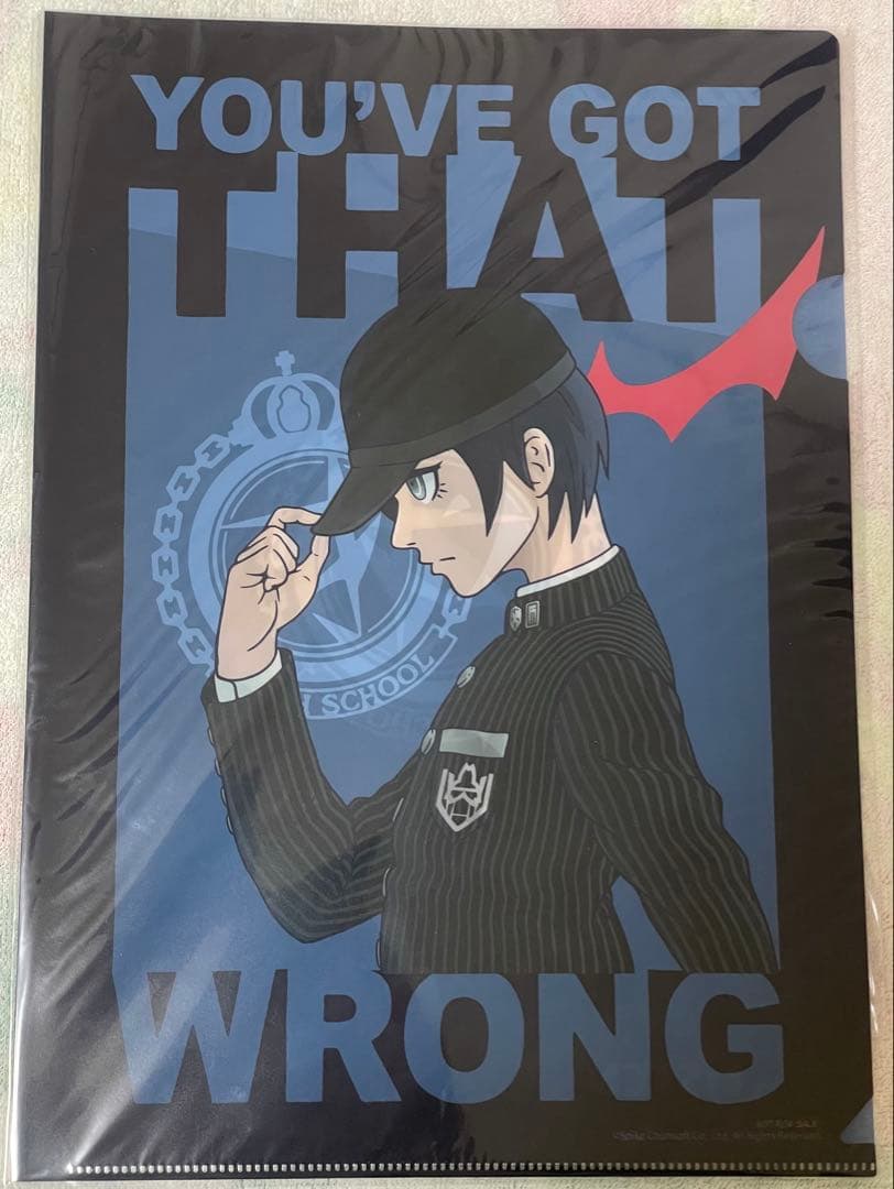 最原終一 クリアファイル リッスンフレーバー 特典 ダンガンロンパV3 最原終一 クリアファイル リッスンフレーバー 特典 ダンガンロンパV3