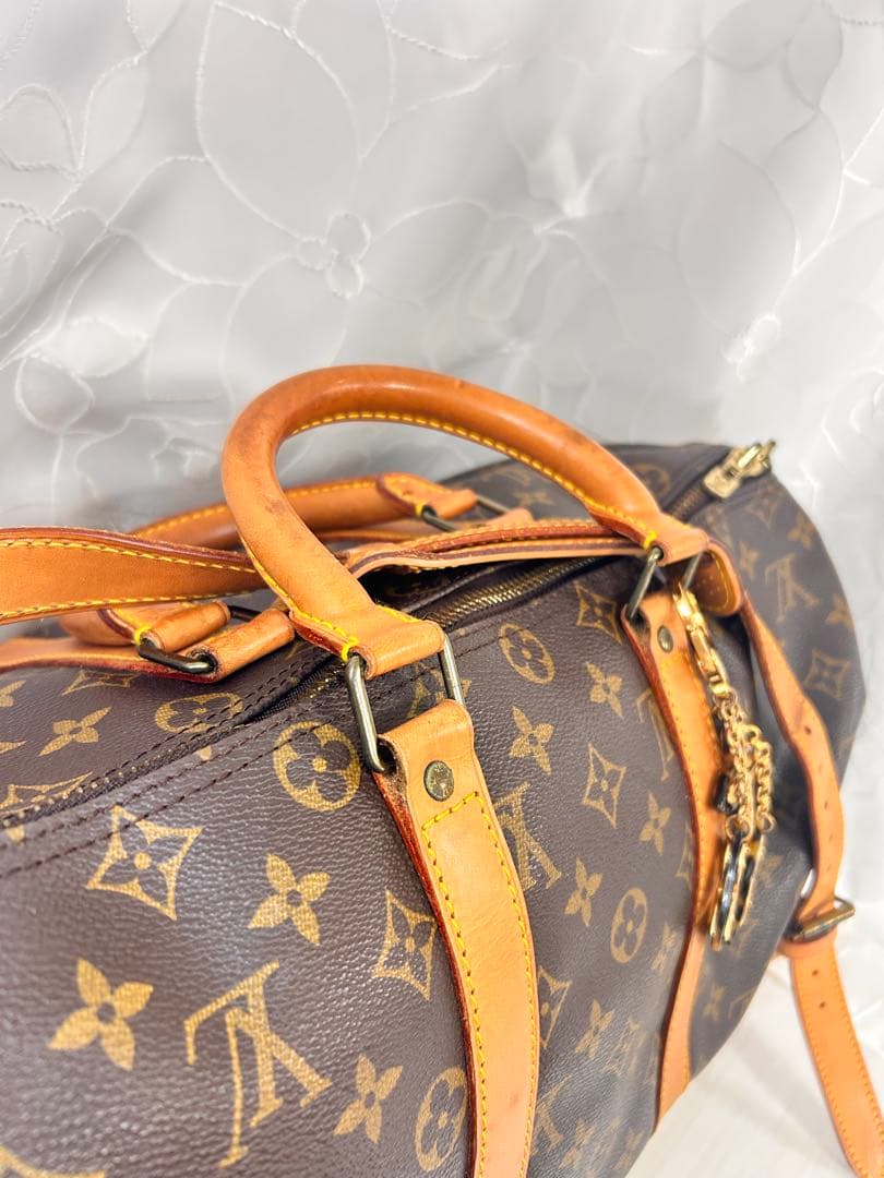 Louis Vuitton ボストンバッグ モノグラムチャーム付きの通販はau PAY