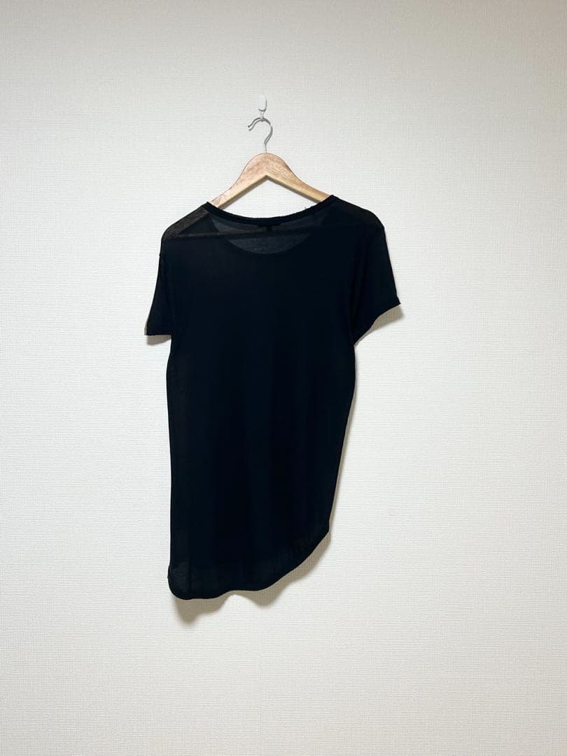 Ann Demeulemeester バイカラー 変形 アシンメトリー Tシャツ Ann