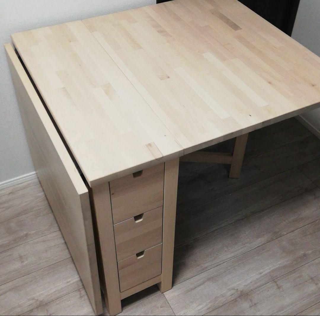 IKEA 折り畳みダイニングテーブル ノールデン