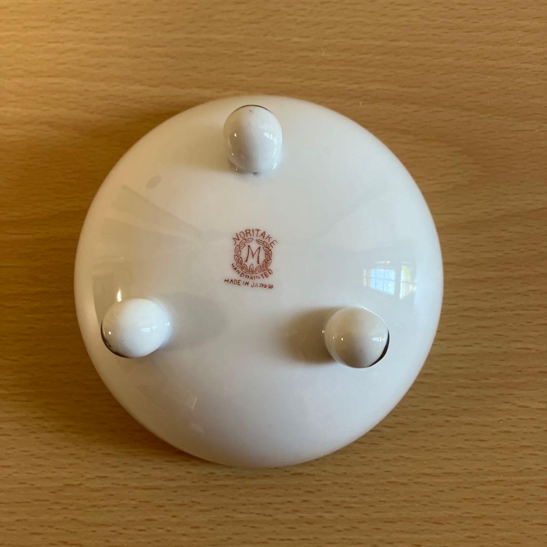 5. オールドノリタケ、Noritake-M印ボウル、ソーサー、スプーンの