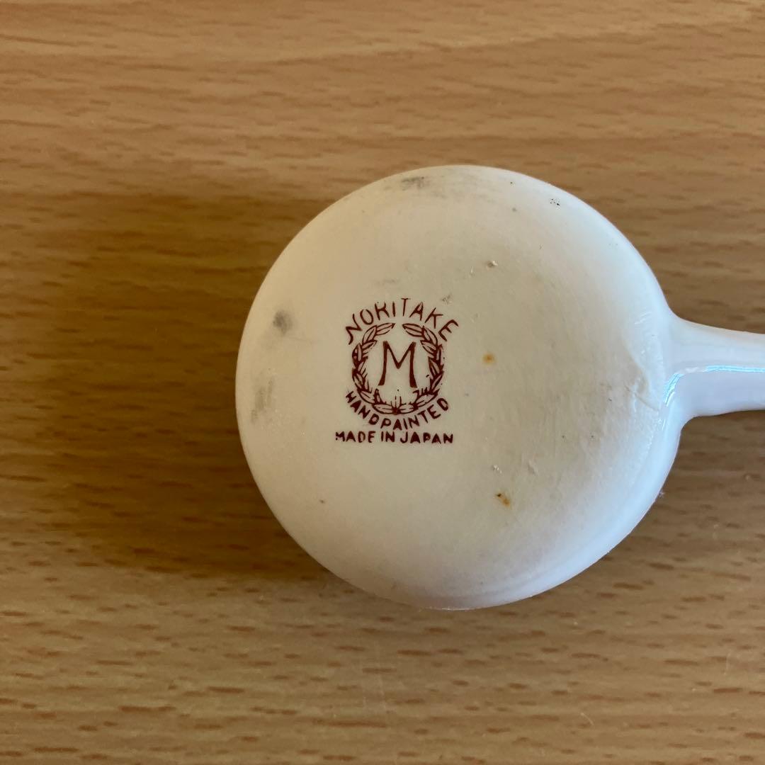 5. オールドノリタケ、Noritake-M印ボウル、ソーサー、スプーンの