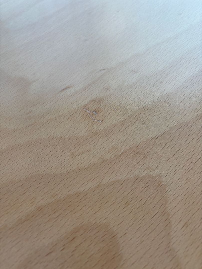 ｜無印良品×トーネット｜ブナ材テーブルL｜ナチュラル