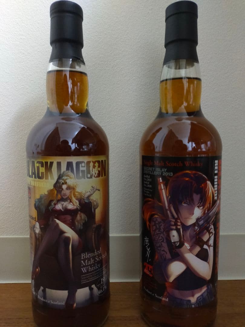 BLACK 小売業者 LAGOON /ブラックラグーン ウイスキー第3弾レヴィと