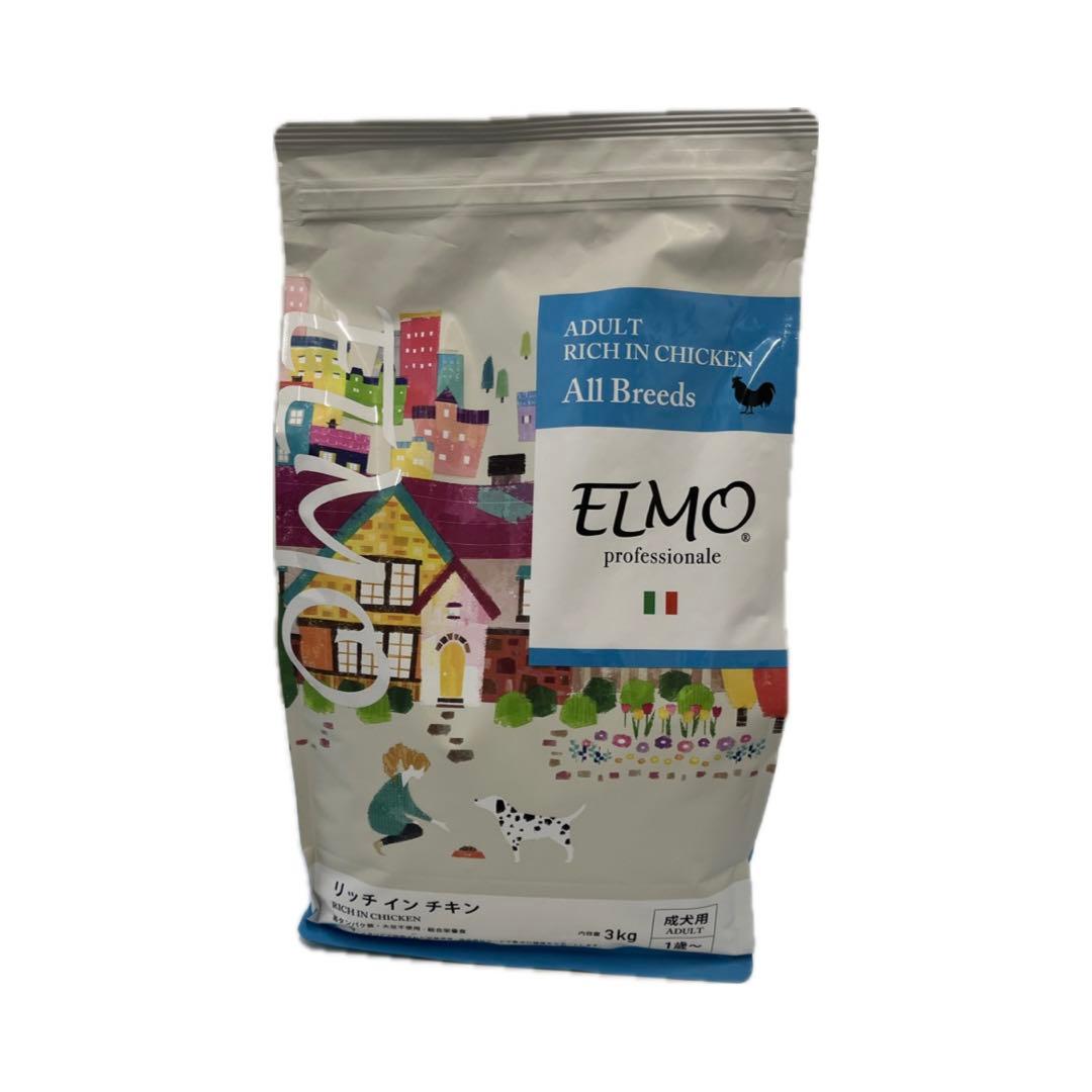 ドッグフード エルモ リッチインチキン3キロ 3袋 【公式通販】 ELMO