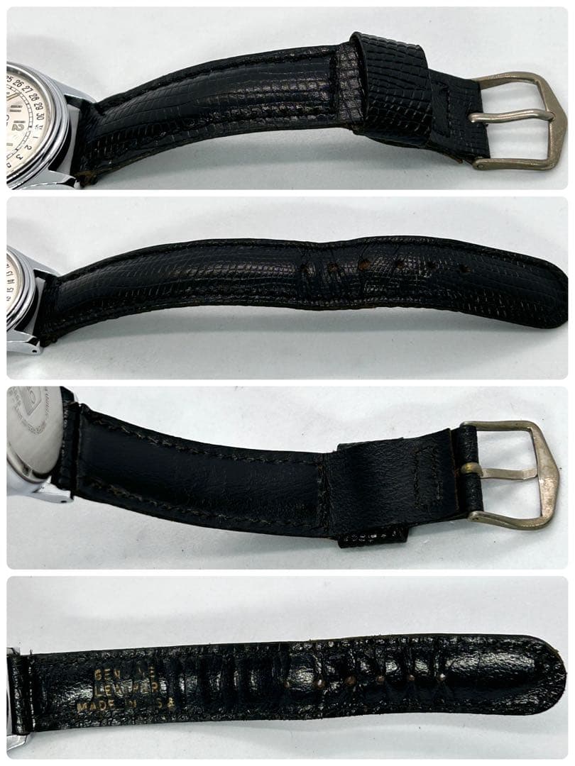 稼働品 ORIS ポインターデイト 手巻き 6851 スモセコ 腕時計 シルバー